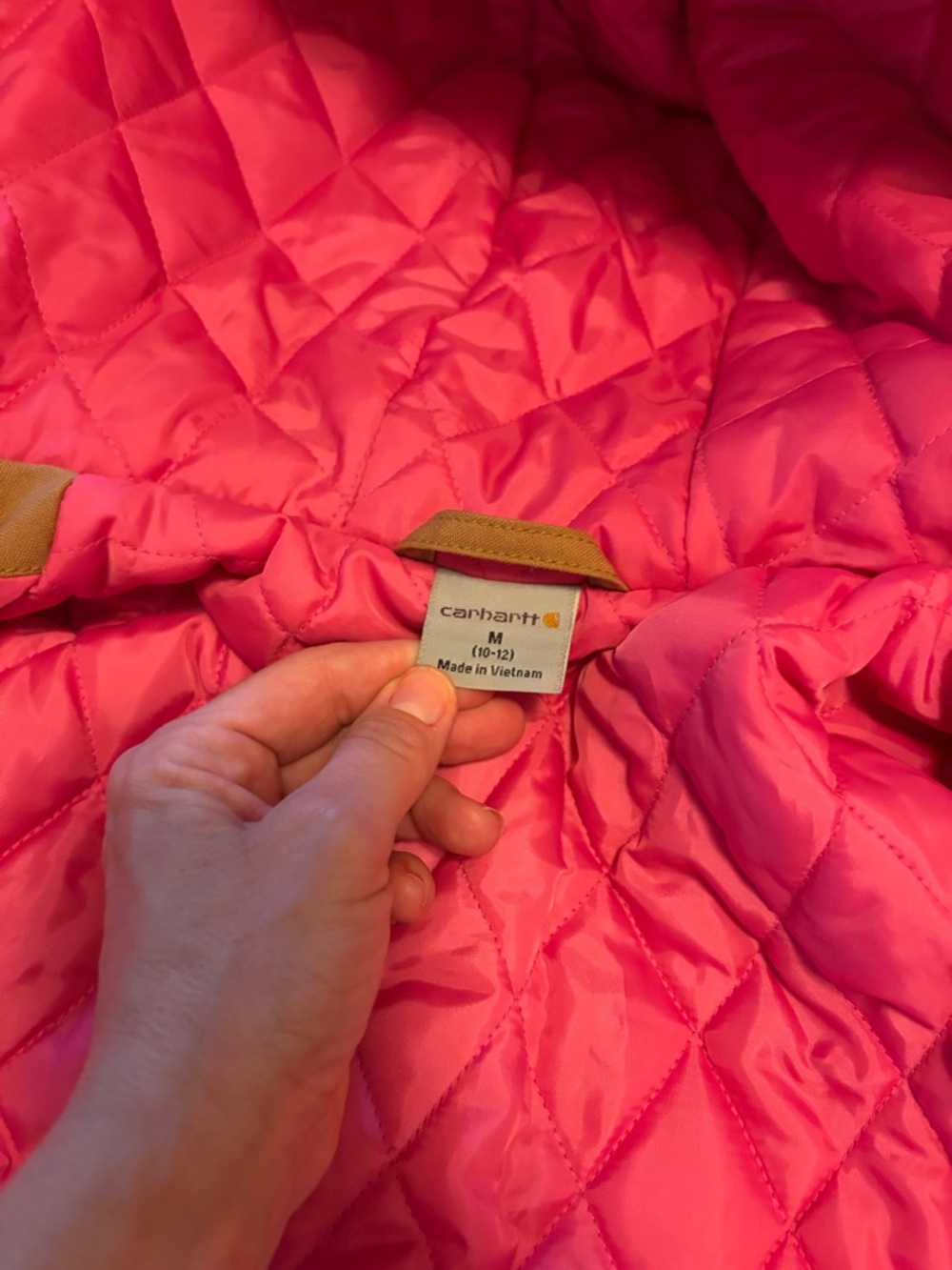 Carhartt Girls' Quick Duck Mountainview Jacket with Hood - Picture 6 of 7